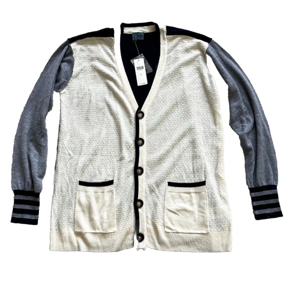 Left of Center Anthropologie Sweaters - LEFT OF CENTER ANTHROPOLOGIE NWT CARDIGAN SIZE SMALL ACADEMIA PREPPY STYLISH